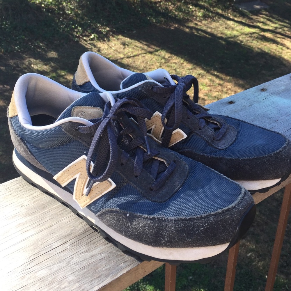 New Balance 501 - Blue/Tan