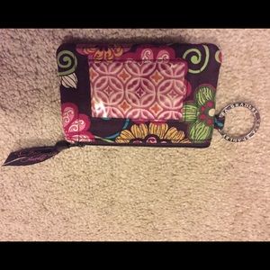 Keychain with photo and cards