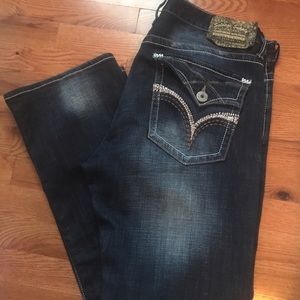 Men's salvage jeans