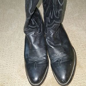 Tony Lama Black Old El Paso Western boots 8.5