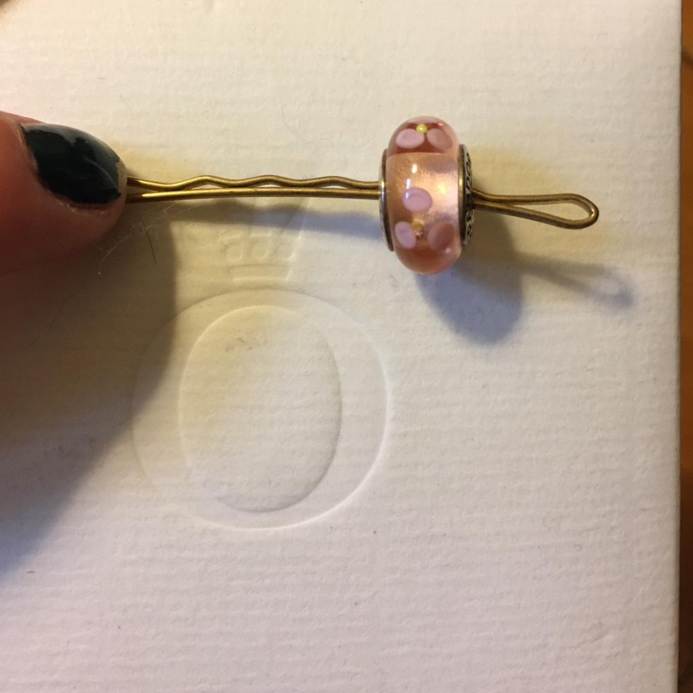 Glass Pandora bead