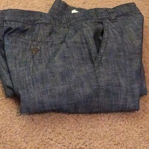 Dark denim old navy shorts