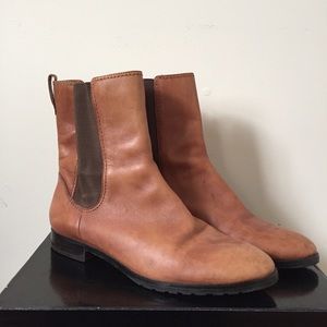 Cole Haan Leather Ankle Boots