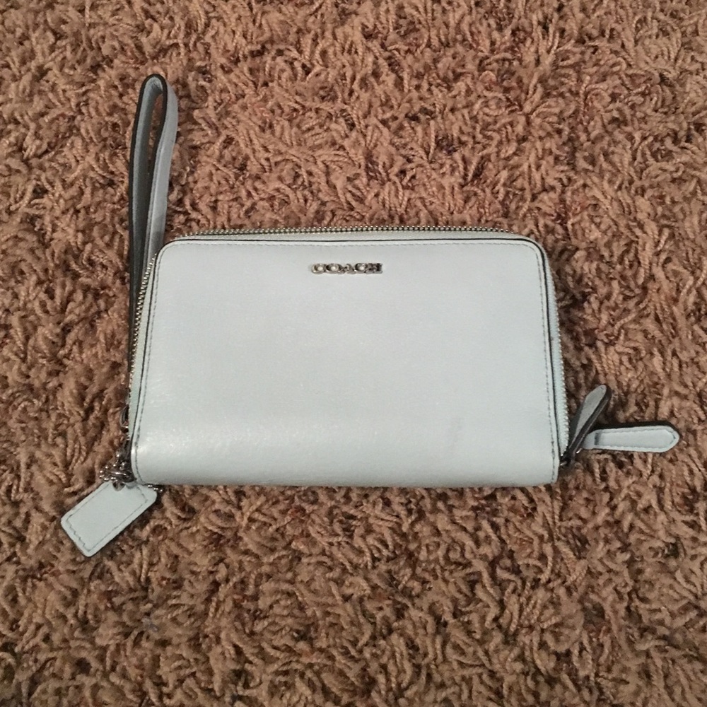 Coach wristlet.