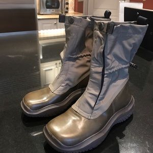 Prada Boots Calz. Donna in pelle + tessu 35.5