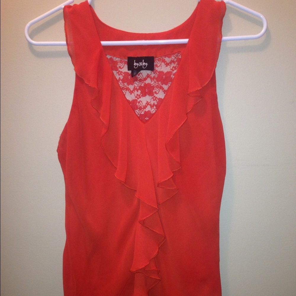 Dressy blouse with lace