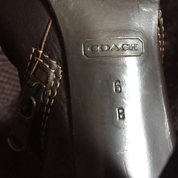 Designer Coach boots - Picture 2 of 4
