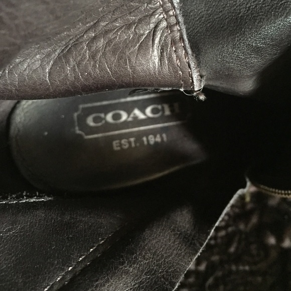 Designer Coach boots - Picture 4 of 4
