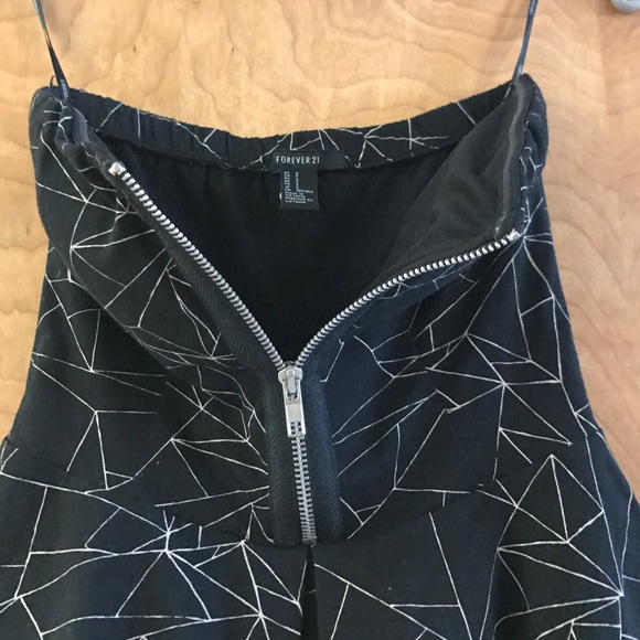 Zip front tube top - Picture 2 of 2