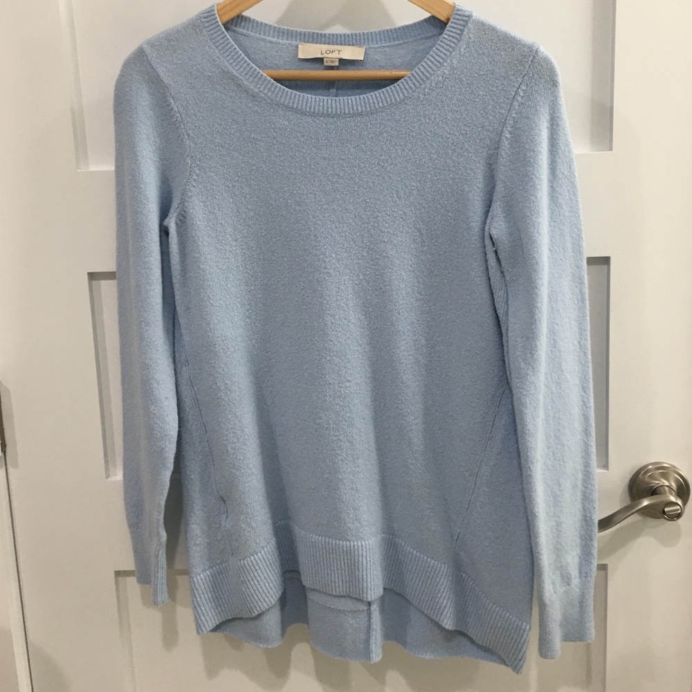 Light blue sweater