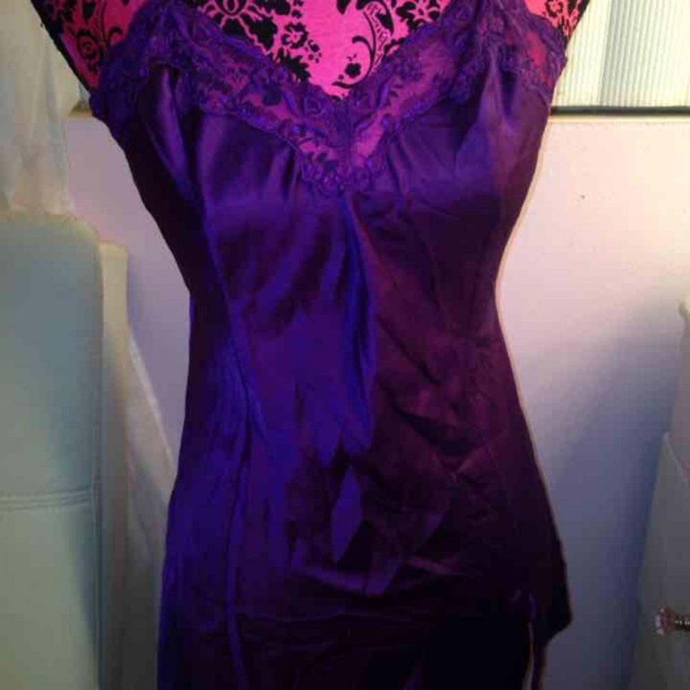 Both of my purple lingerie