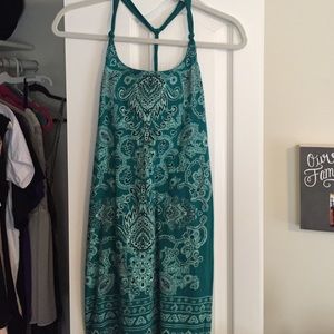 Turquoise dress