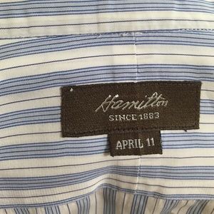 Hamilton Striped Men's Dress Shirt