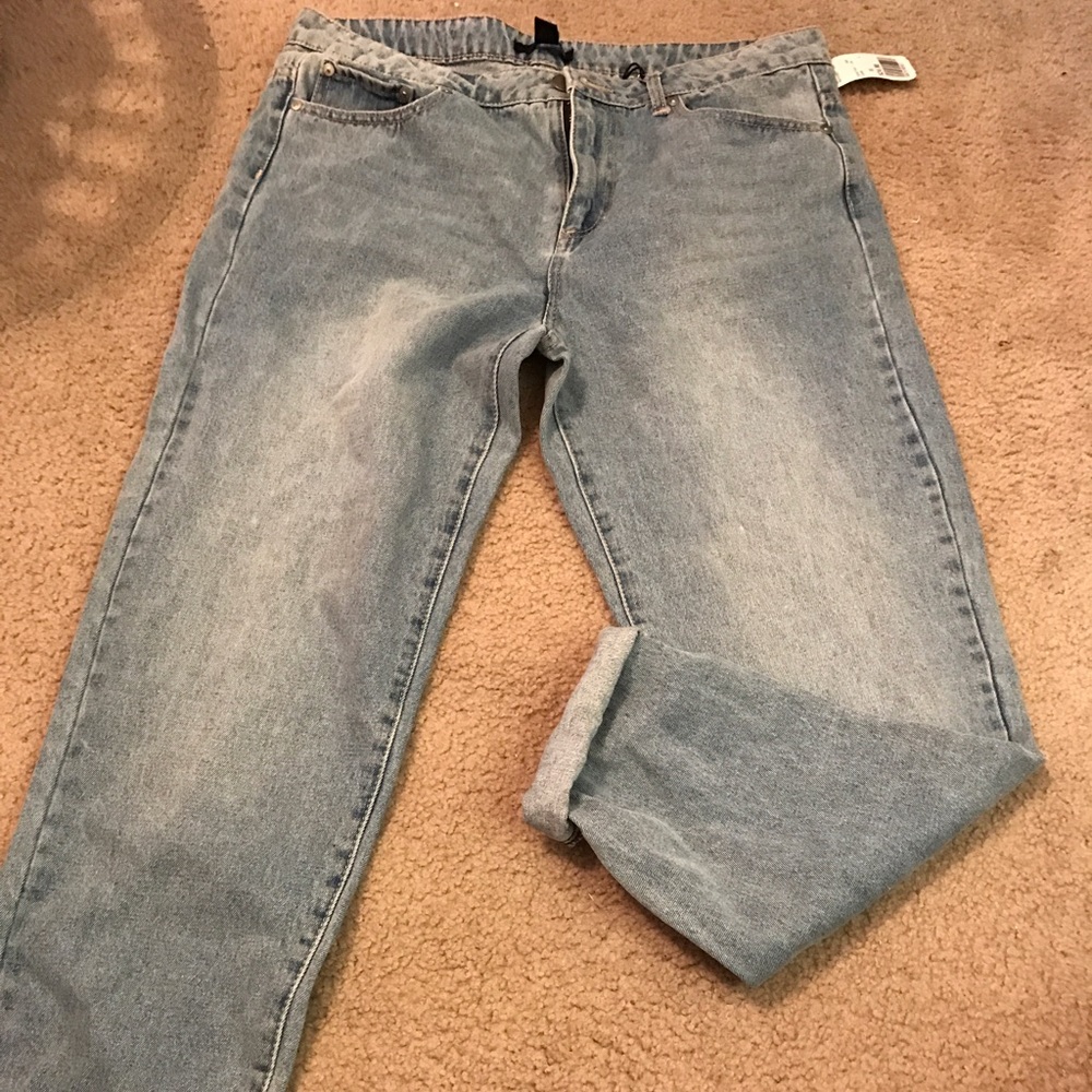 Light Denim Boyfriend Jeans