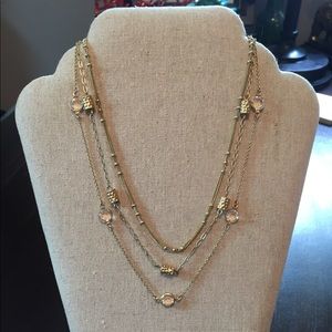 Gold necklace