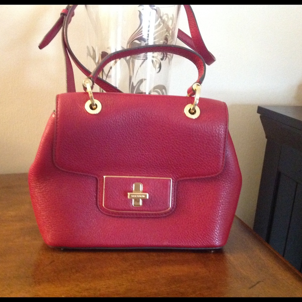 Michael Kors cherry Red Cross body bag