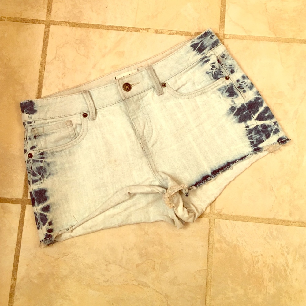 Forever 21 Premium Denim - Distressed Jean Shorts