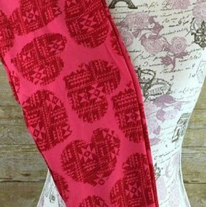 OS Valentines Day Leggings