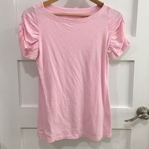 Lilly Pulitzer pink short sleeve shirt