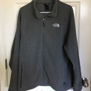 NORTH FACE FLEECE-- size large