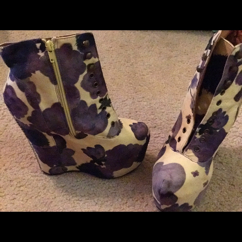 Floral Booties