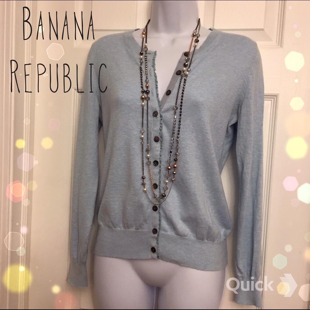 Banana Republic Cashmere Blend Cardigan