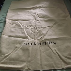 Authentic Louis Vuitton dust bag