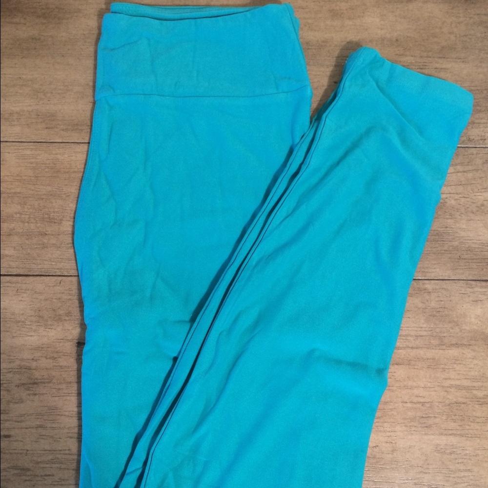 Lularoe Teal OS leggings
