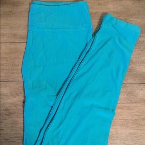 Lularoe Teal OS leggings