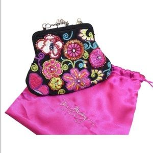 Vera Bradley 25th Anniversary Beaded Evening Bag