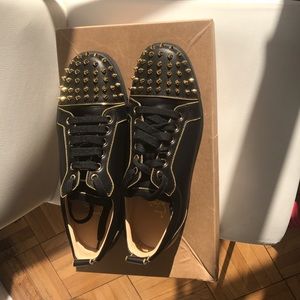 Christian Louboutin- Rush Spikes Sneakers