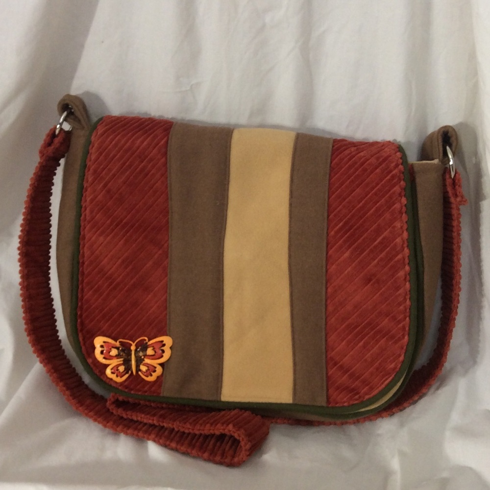 Pear hand-sewn original messenger bag