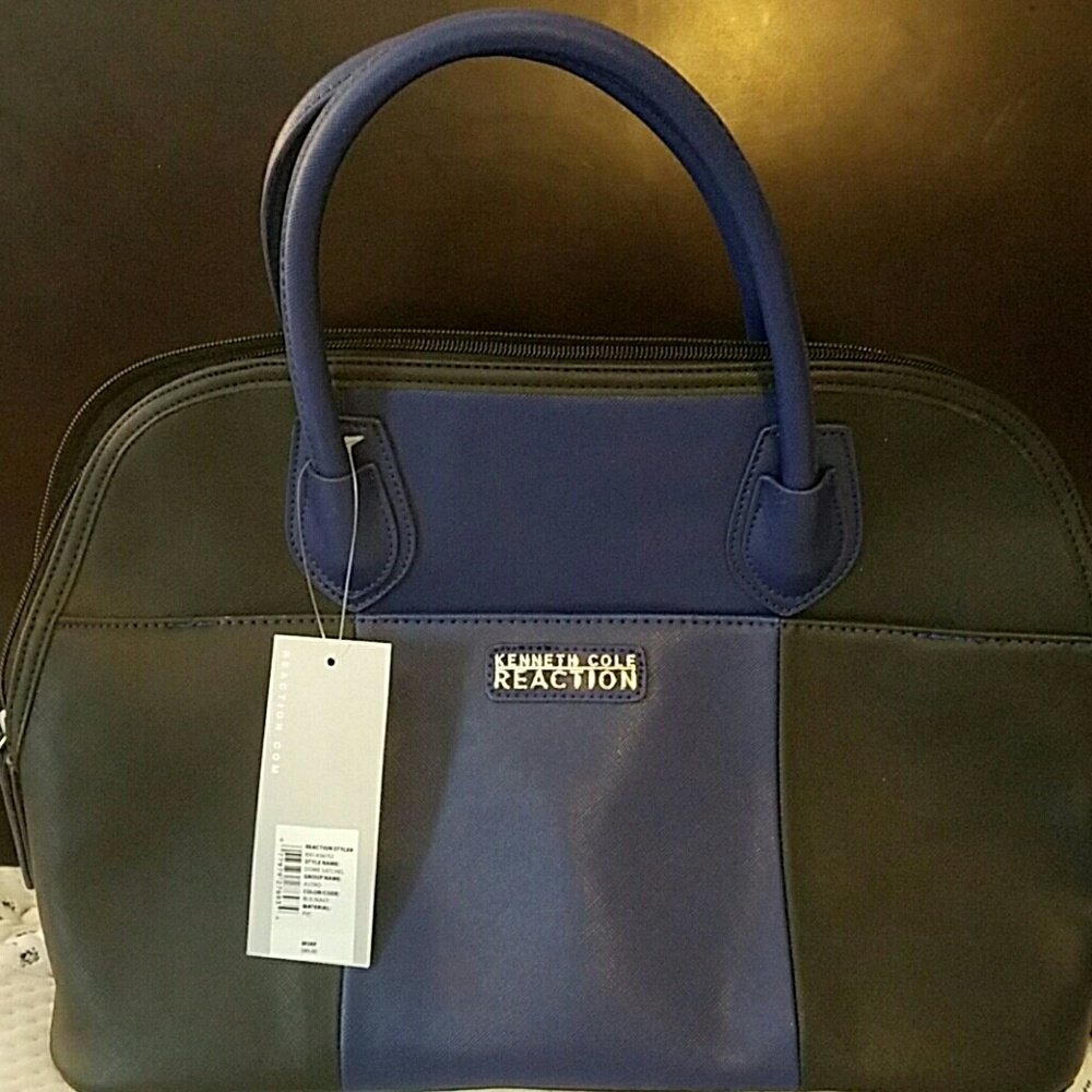 Kenneth Cole Reaction two toned satchel