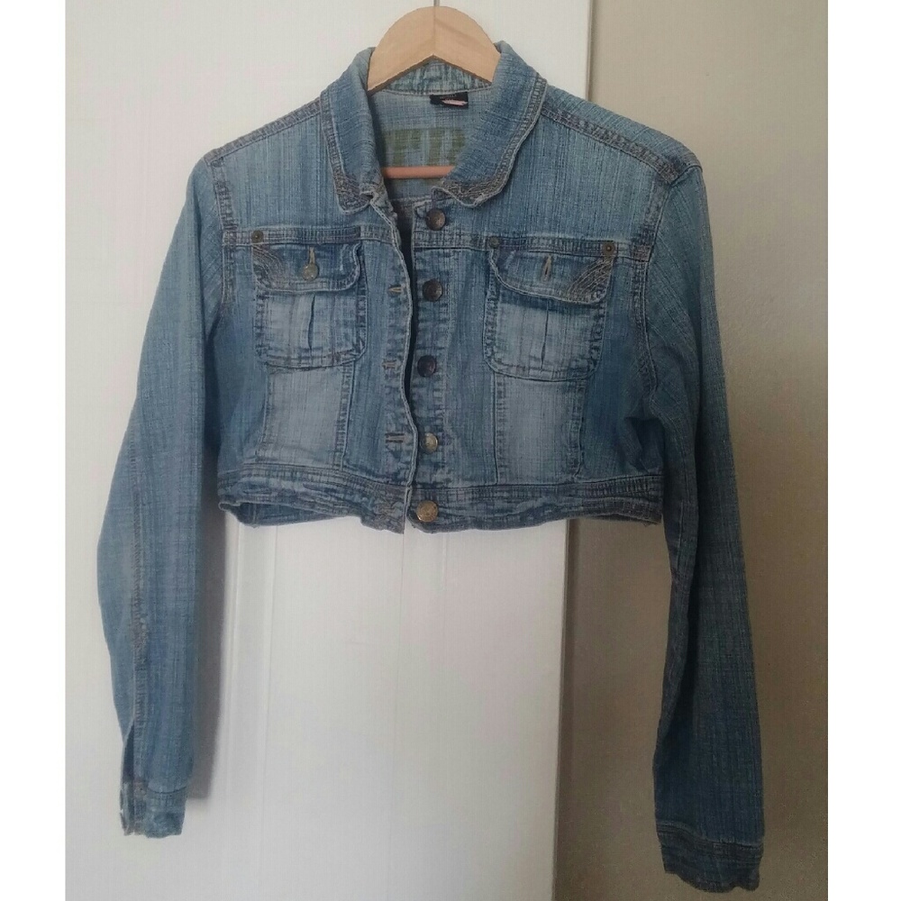 Cropped Denim Jacket