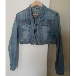 Cropped Denim Jacket