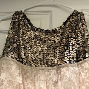 Sequin top dress