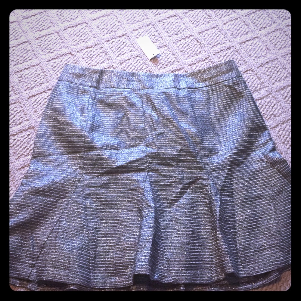 Banana republic tweed mini skirt