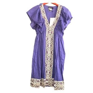 Antik Batik Sequined cotton dress