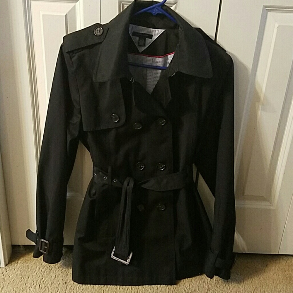 Rain trench coat
