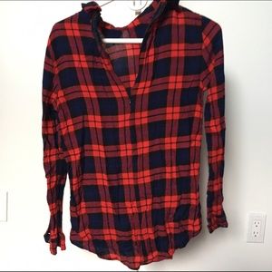 Zip up flannel