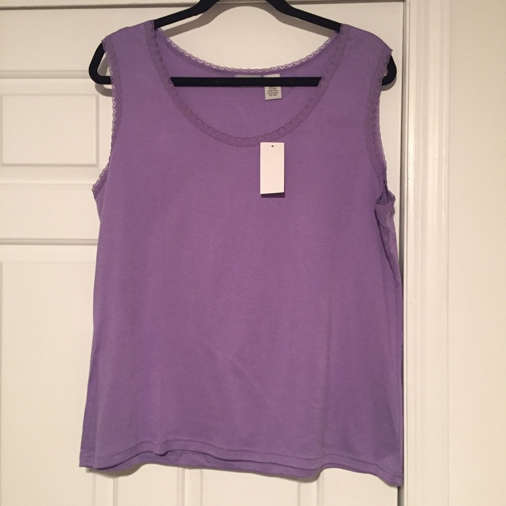 CB Career lace accented tank
