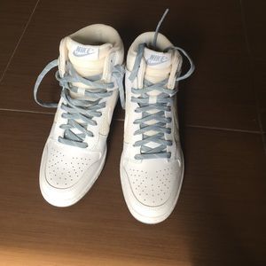 Brand new white Nike sneaker wedges