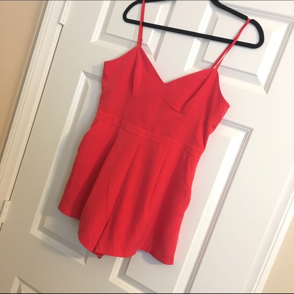 Coral romper
