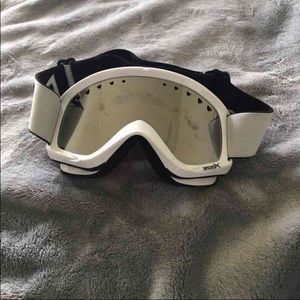 White anon snow goggles