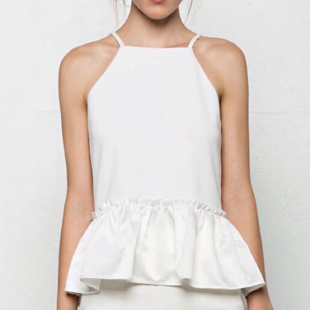 Ruffle Peplum Top (boutique wholesale)