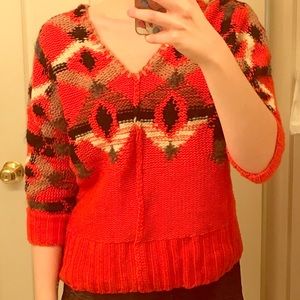 Anthropologie Fiets Voor2 Sweater ~S