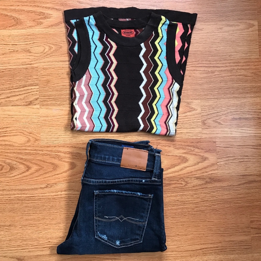 Missoni for Target Chevron Vest XS