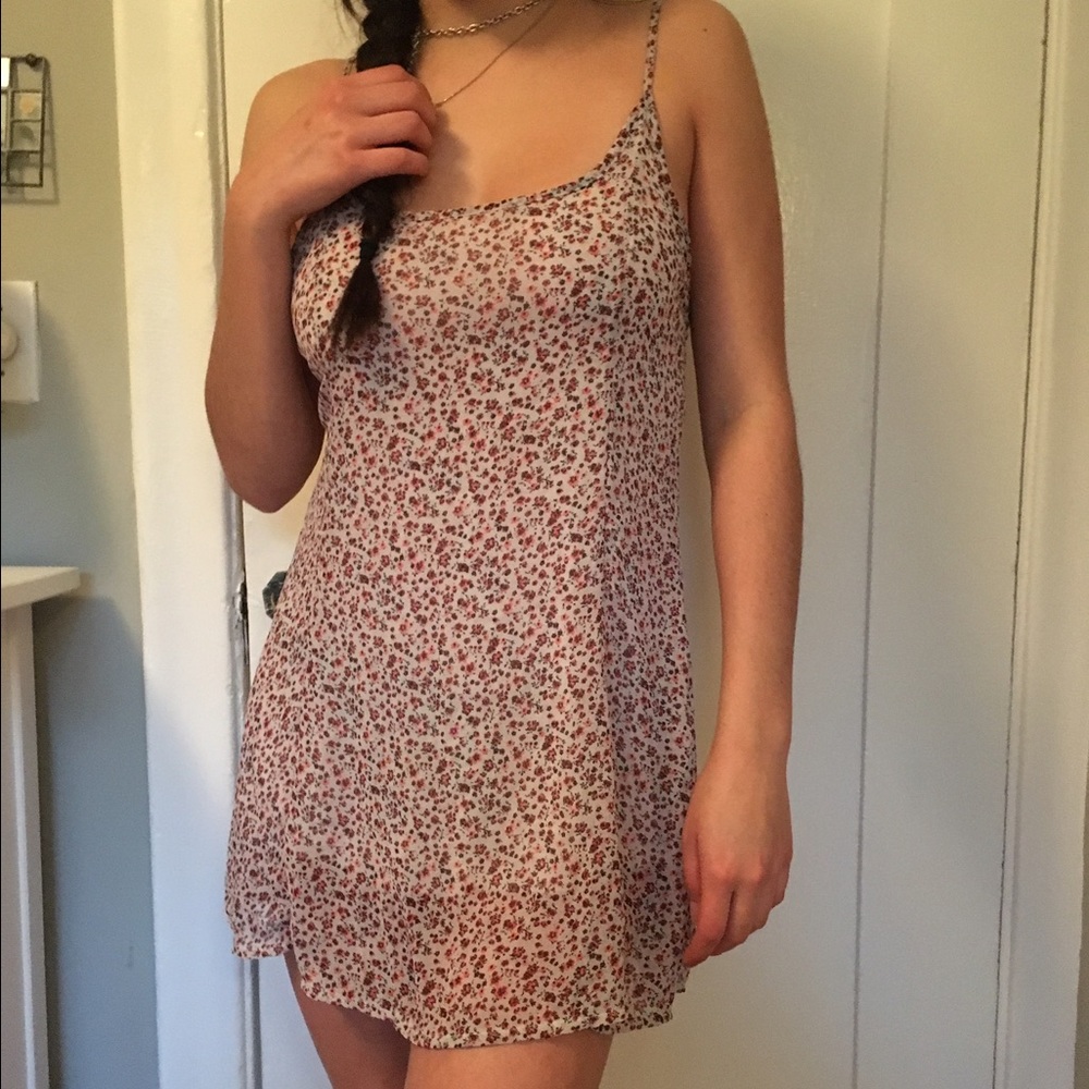 Brandy Flower print dress