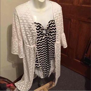 Bathing suit and cover up