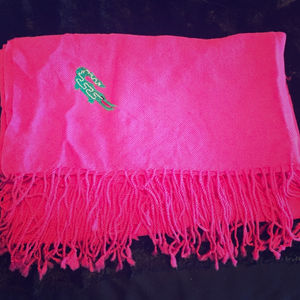 Pink Scarf